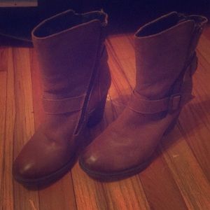 Steve Madden genuine leather boots